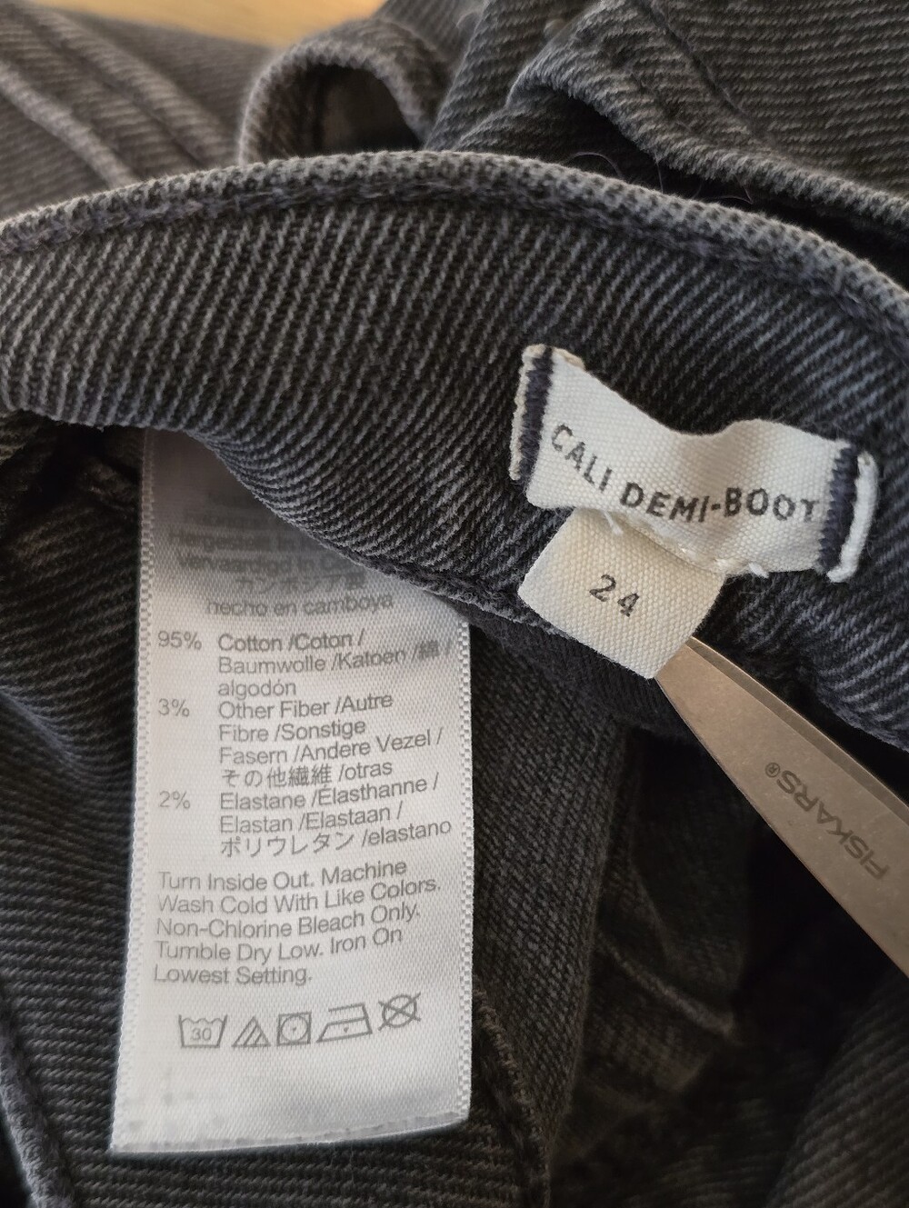 Madewell Cali Demi-Boot Jean In Bayland Wash Raw-Hem Edition 24 NG353 - Picture 5 of 11